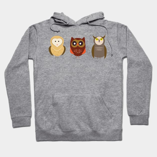 Owls Hoodie by dddesign